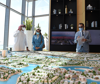 Diyar Al Muharraq Hosts Italian Ambassador  HE Paola Amadei for a Private Tour of the city